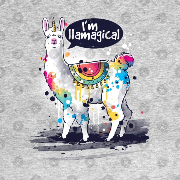 Llamagical llama by NemiMakeit